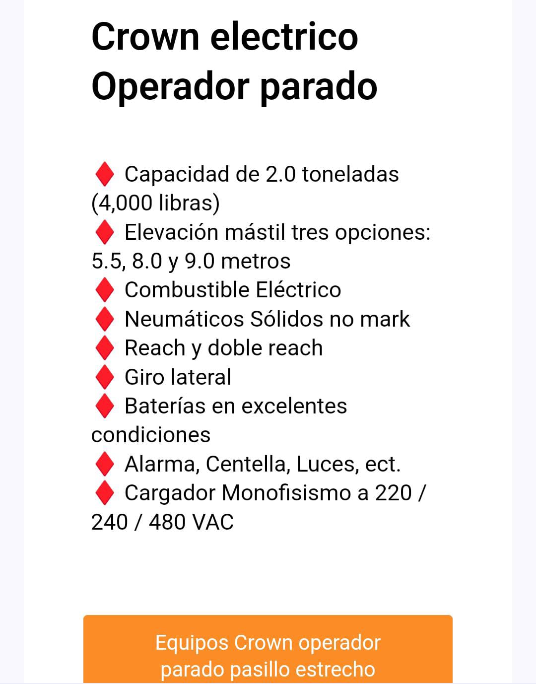 otros vehiculos - EQUIPOS MONTACARGAS EN ALQUILER 5