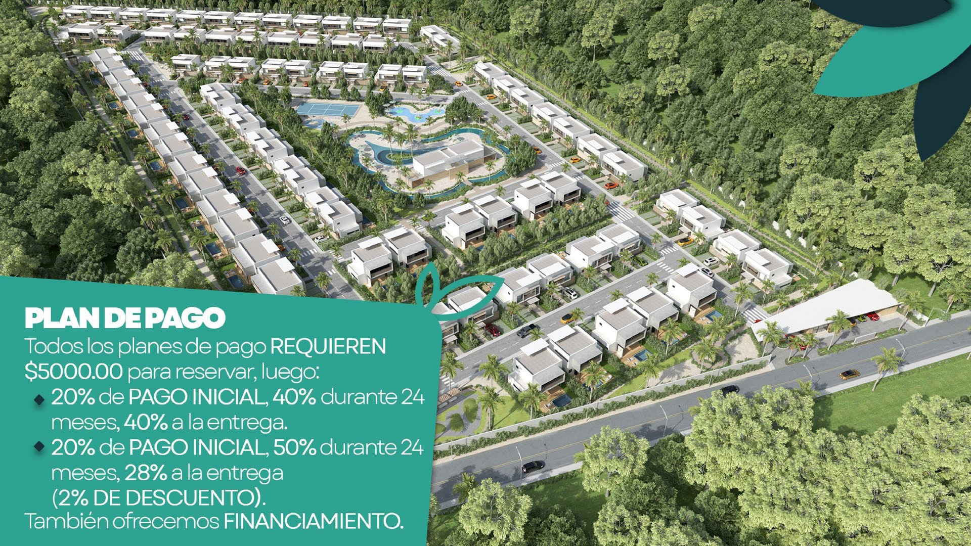 casas vacacionales y villas - Hermoso Proyecto En Construccion En Punta Cana, Villas De 2 Y 3 Hab.  8