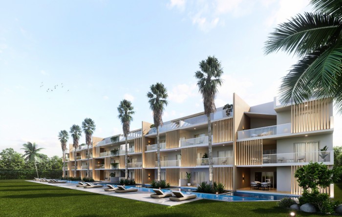 apartamentos - Proyecto de apartamentos de 2 y 3 habs ubicado en Villas Bavaro 