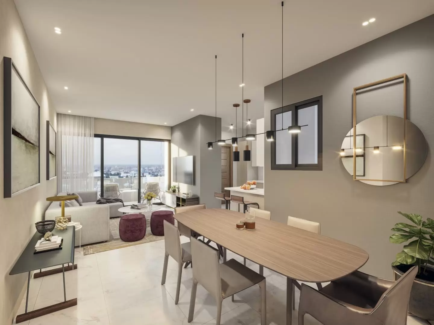 apartamentos - Proyecto de 2 hab ubicado en Ensanche Naco
