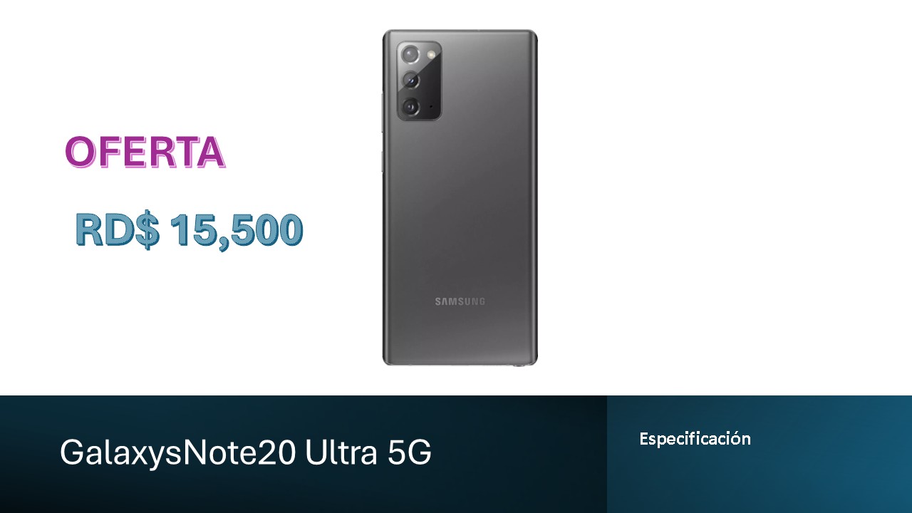 celulares y tabletas - GalaxysNote20 Ultra 5G