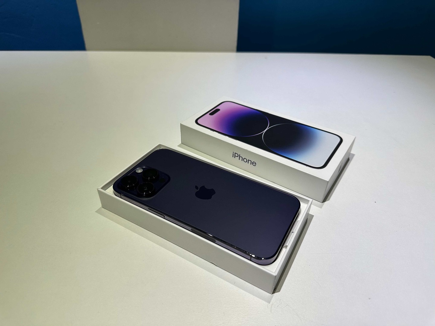 celulares y tabletas - Vendo iPhone 14 Pro Max 256GB Purple Como Nuevo, Desbloqueado RD$ 62,500 NEG