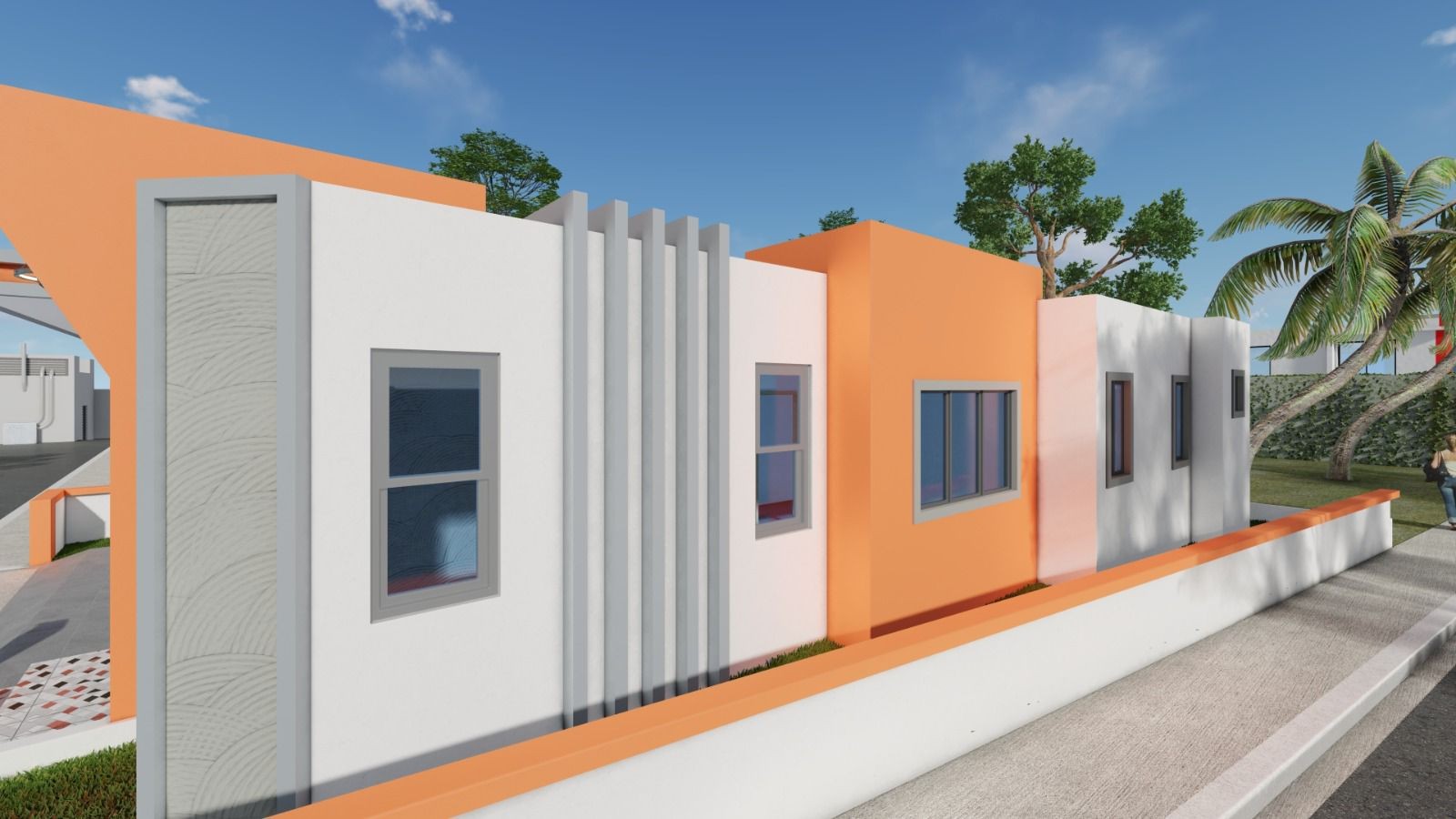 casas - CASA MODERNA CON ESTILO MINIMALISTA  2