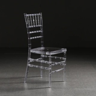 muebles y colchones - Silla Acrilica transparente, silla de cristal para Hotel, salon de fiesta, rest 1