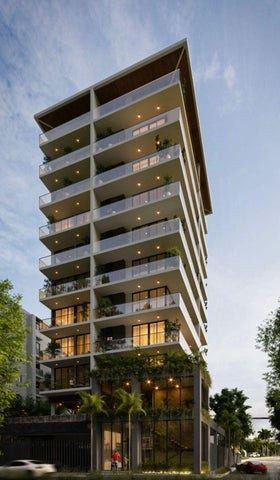 apartamentos - Apartamento en Venta Naco #24-34 piso alto, ascensor, desayunador, gimnasio.
