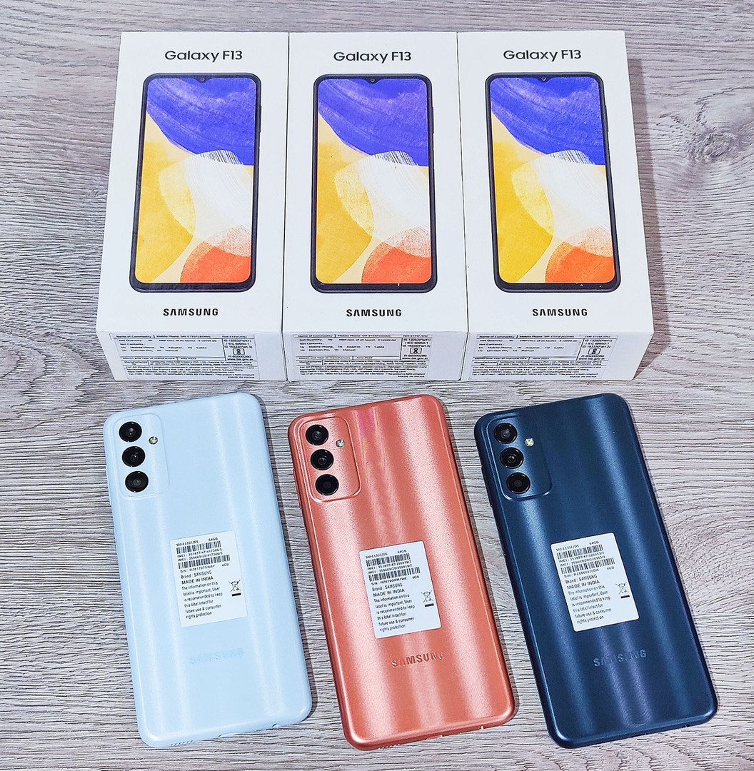 celulares y tabletas - SAMSUNG GALAXY F13 64GB TOTALMENTE NUEVO
 0