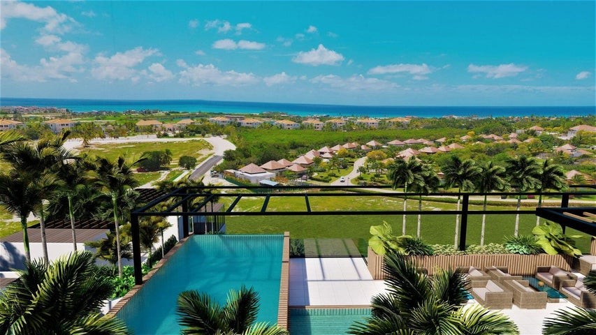 apartamentos - Proyecto en venta Punta Cana #23-99 dos dormitorios, vista al mar y campo de gol 9