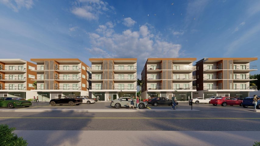 apartamentos - Proyecto en venta Punta Cana #24-859 dos dormitorios, balcón, piscina. cancha 
