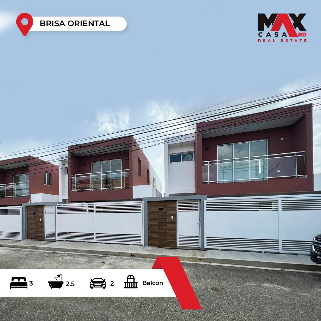 casas - CASAS EN VENTA UBICADAS EN BRISA ORIENTAL, SAN ISIDRO, ZONA ORIENTAL 
 0