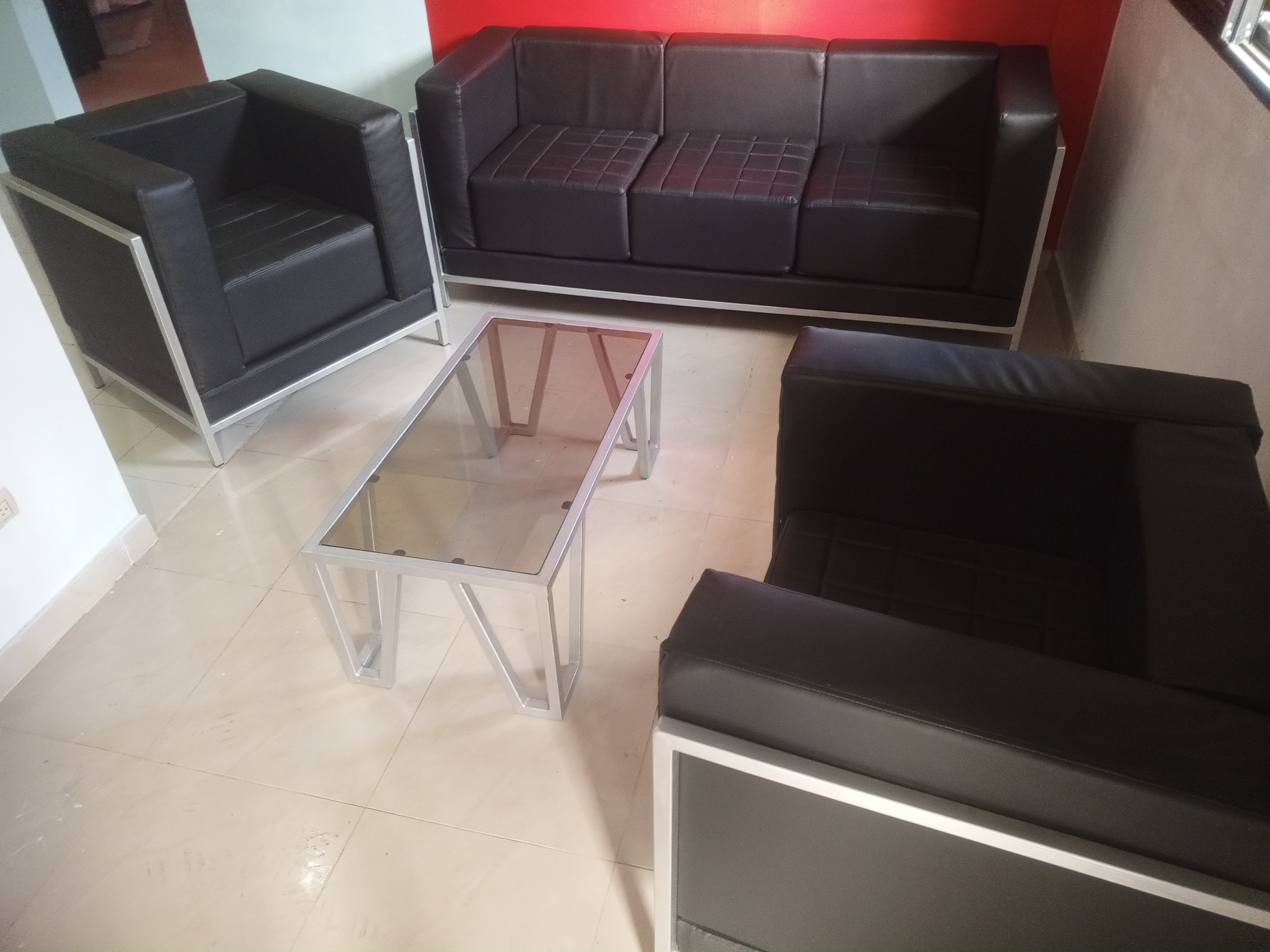 muebles y colchones - Set de muebles para la casa o el lobby.  4