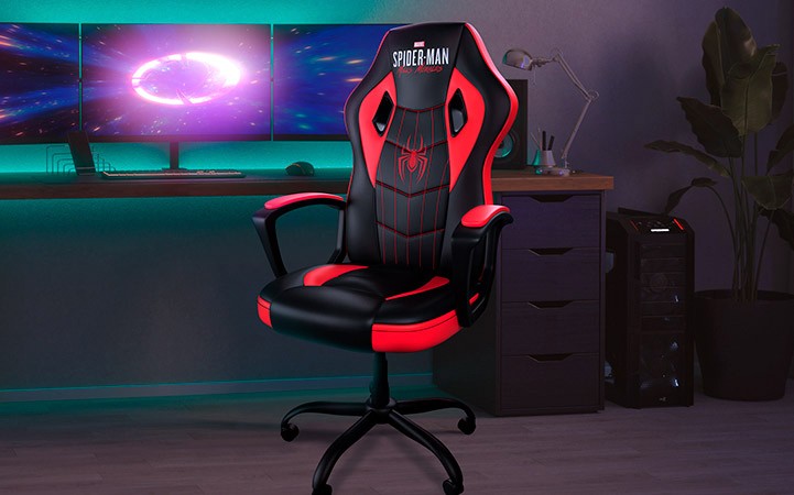 muebles y colchones - Silla Gaming XTECH Marvel SpiderMan Spaldal ajustable con  Reposo de Brazos 2