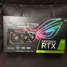 computadoras y laptops - TARJETA GRÁFICA ASUS ROG STRIX RTX 3060TI OC EDITI