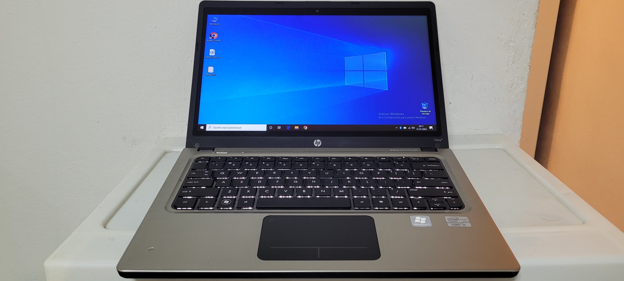 computadoras y laptops - laptop hp Slim 14 Pulg Core i5 Ram 8gb Disco 128gb SSD Solido