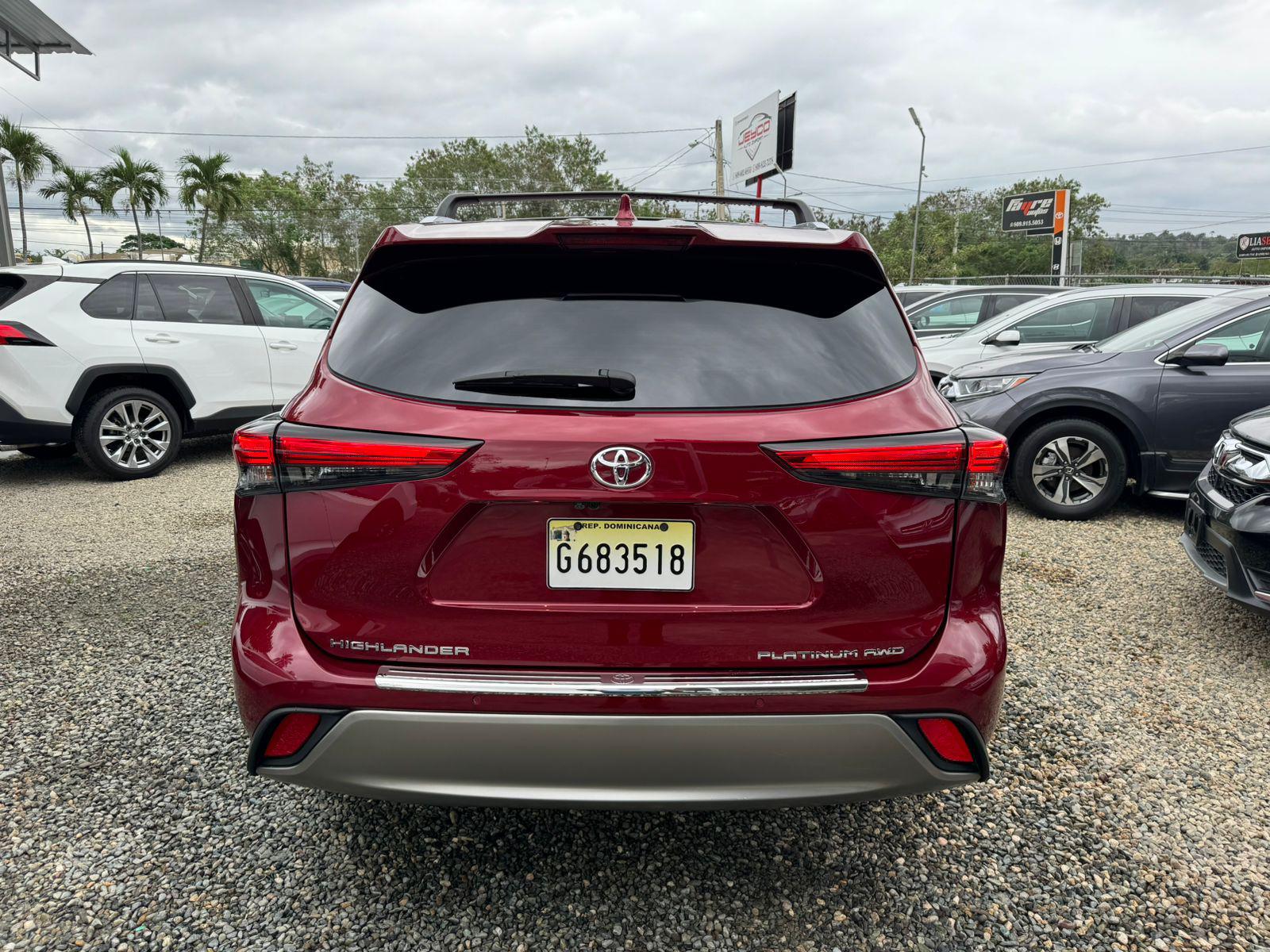 jeepetas y camionetas - Toyota higlander platinum 2021 4