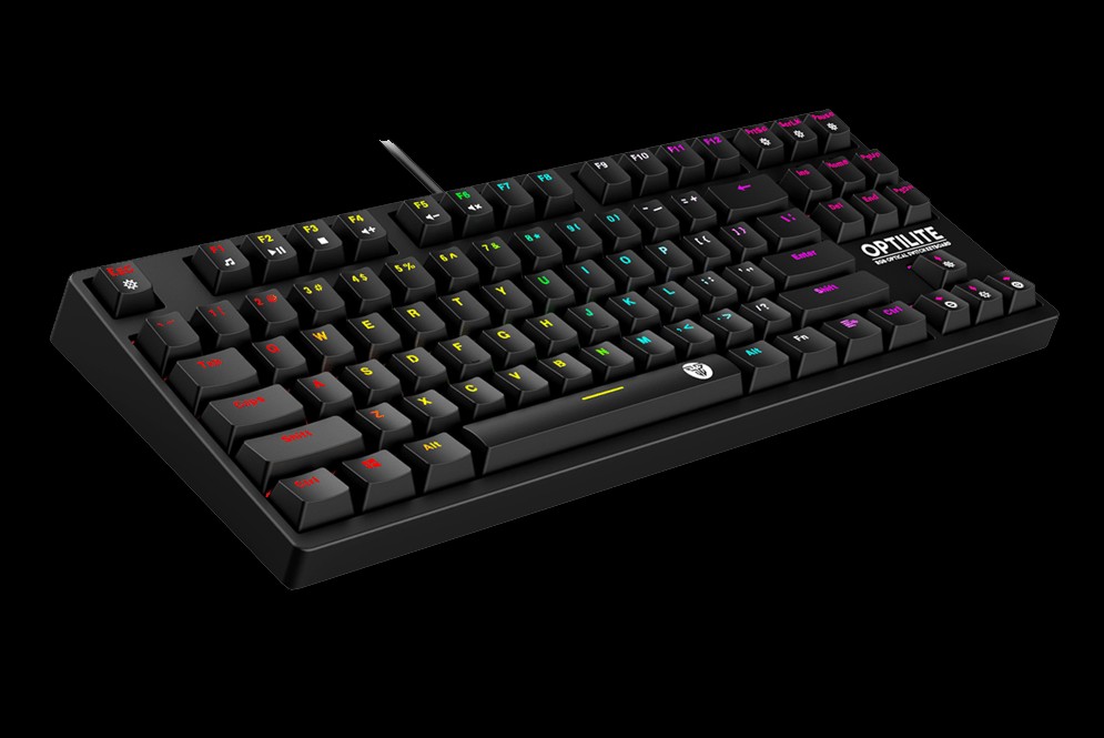 computadoras y laptops - TECLADO GAMING RGB Fantech Mod.MK872 OPTILITE 1