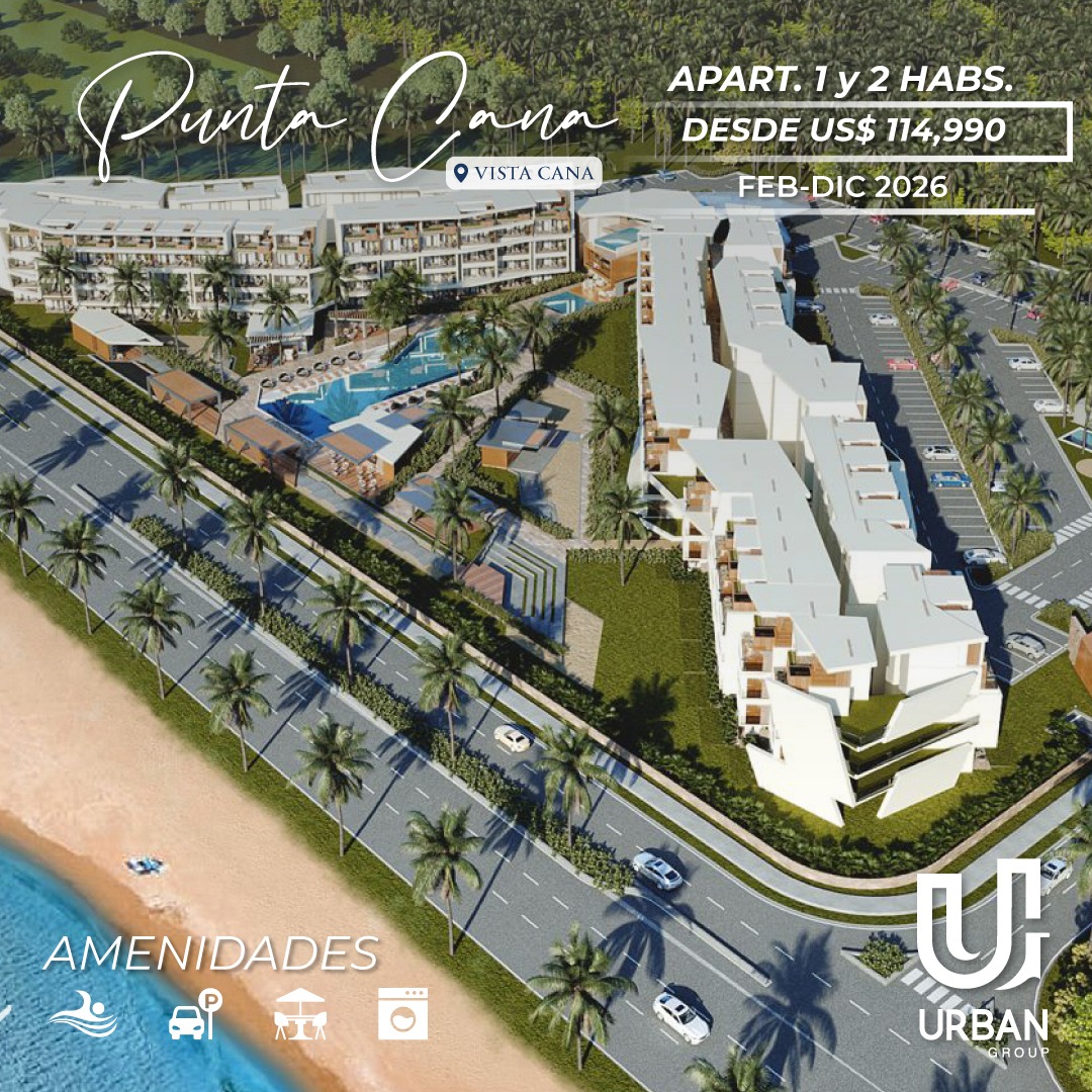 apartamentos - Apartamentos Con Vista Playa Privada en Punta Cana