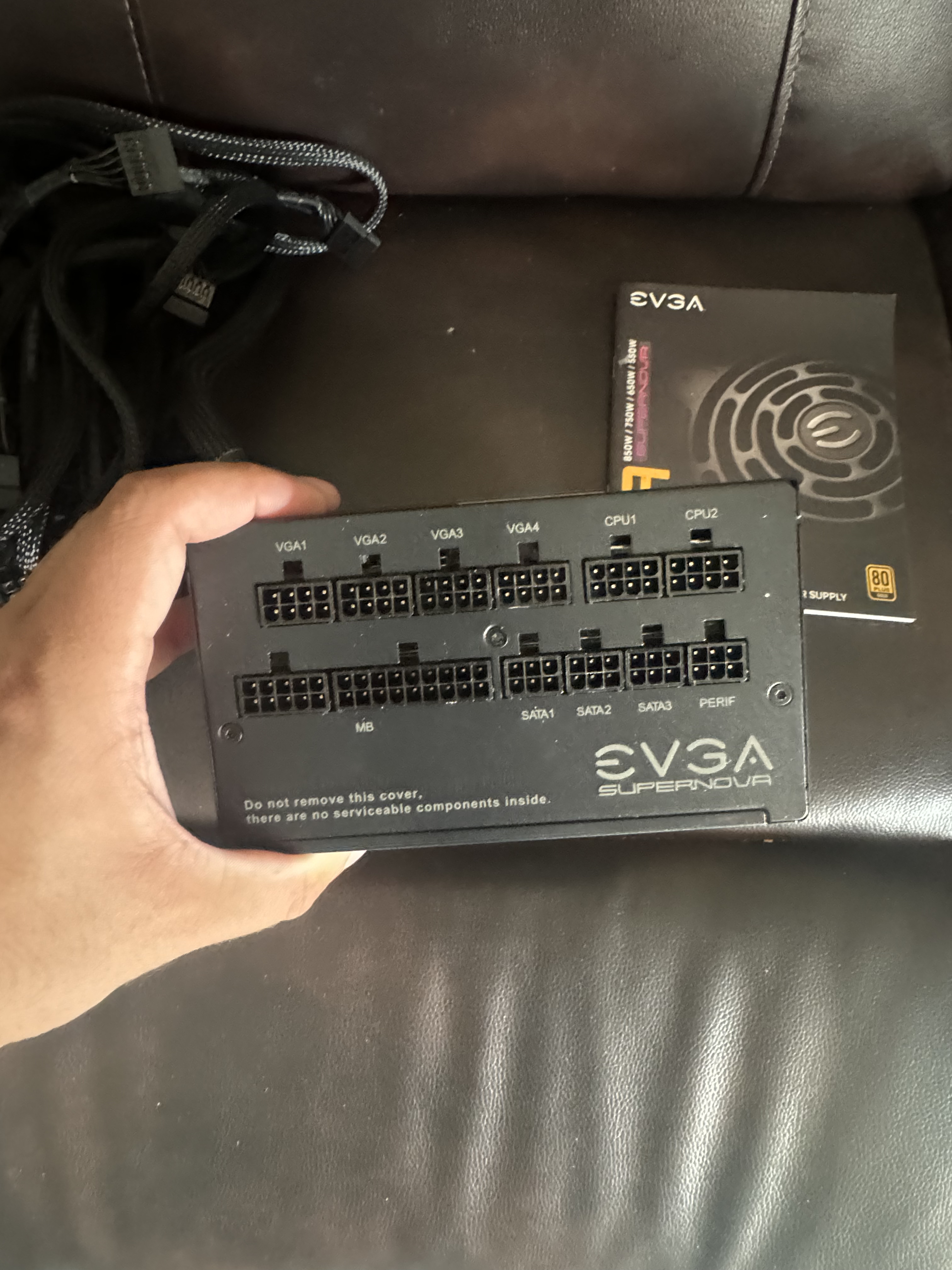 otros electronicos - POWER SUPPLY  EVGA SUPERNOVA 750 GR (10/10)🇺🇸🇺 1