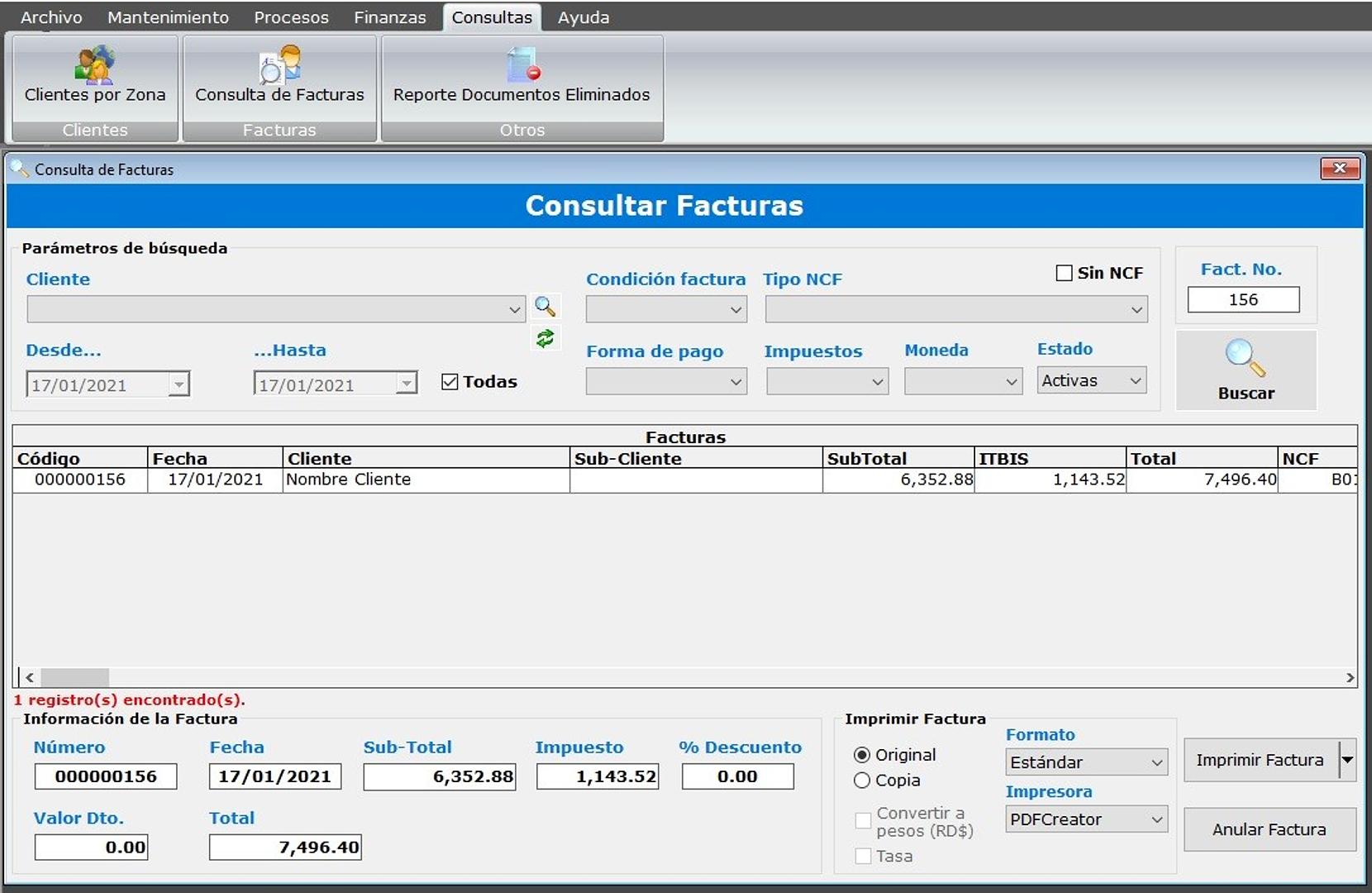 servicios profesionales - Programa (Software) de Facturación punto de venta 6