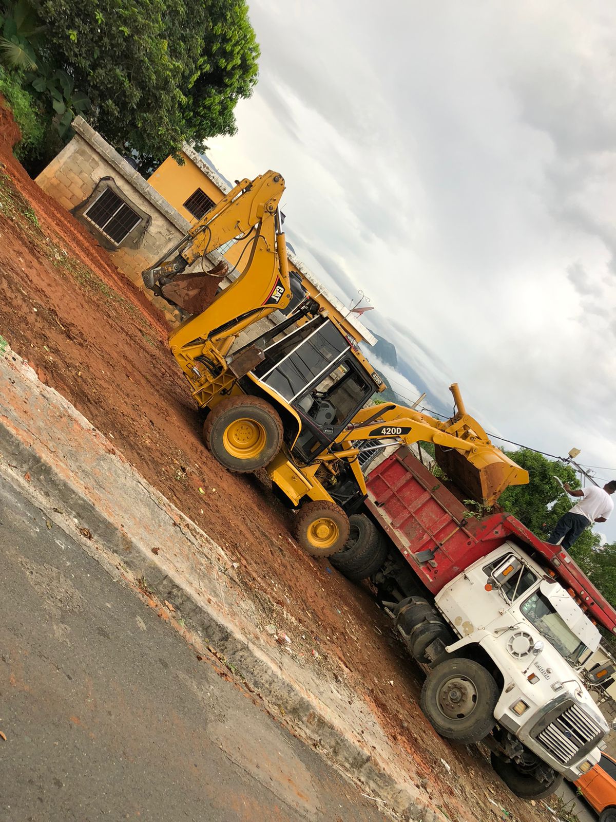 camiones y vehiculos pesados - Pala mecánica Caterpillar 