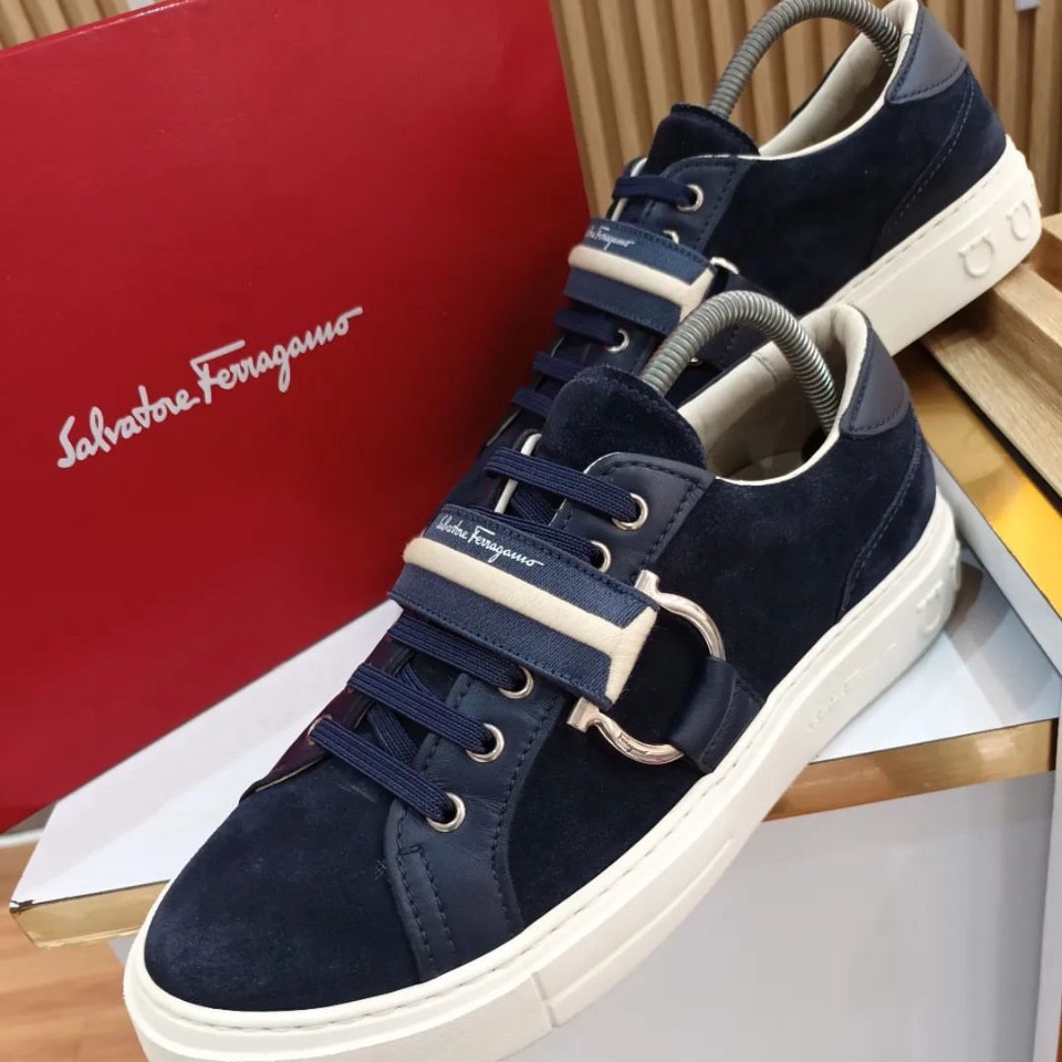 zapatos para hombre - Salvatore Ferragamo elegante Originales 