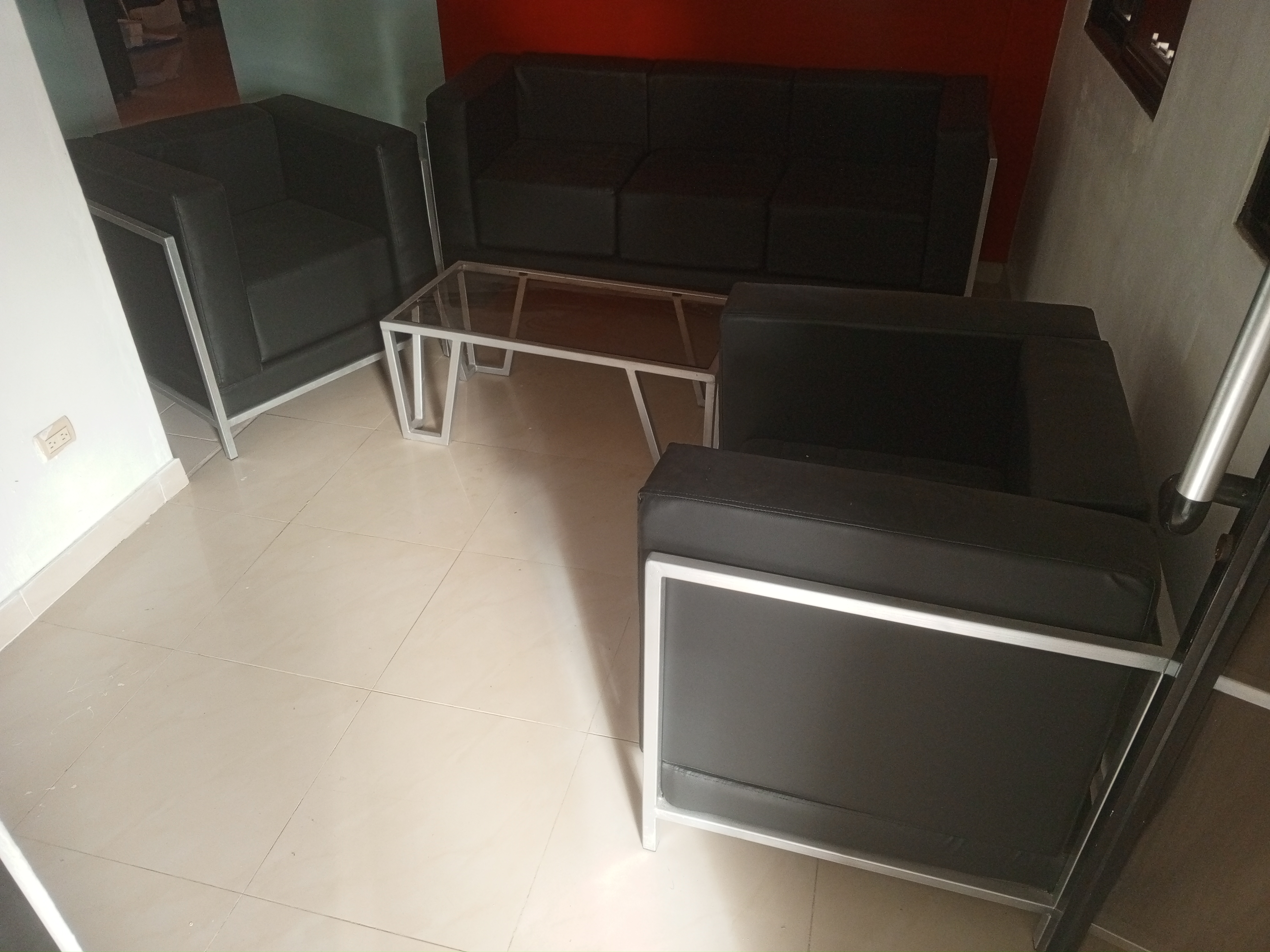 muebles y colchones - Set de muebles para la casa o el lobby.  6