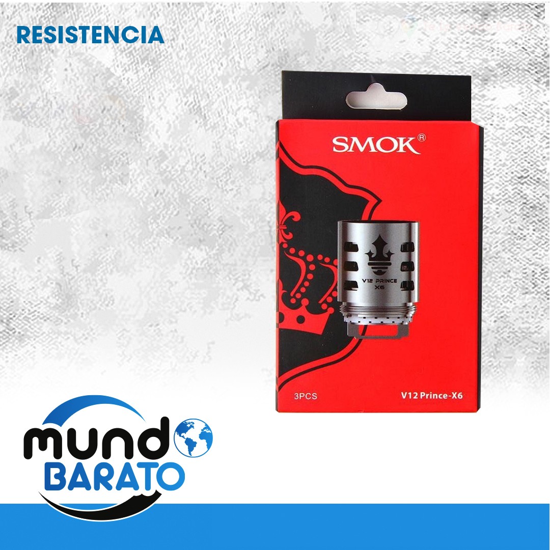 accesorios para electronica - Resistencia Smok Vape V12 0.17 Quadruple Coil Repuestos Reemplazo 0