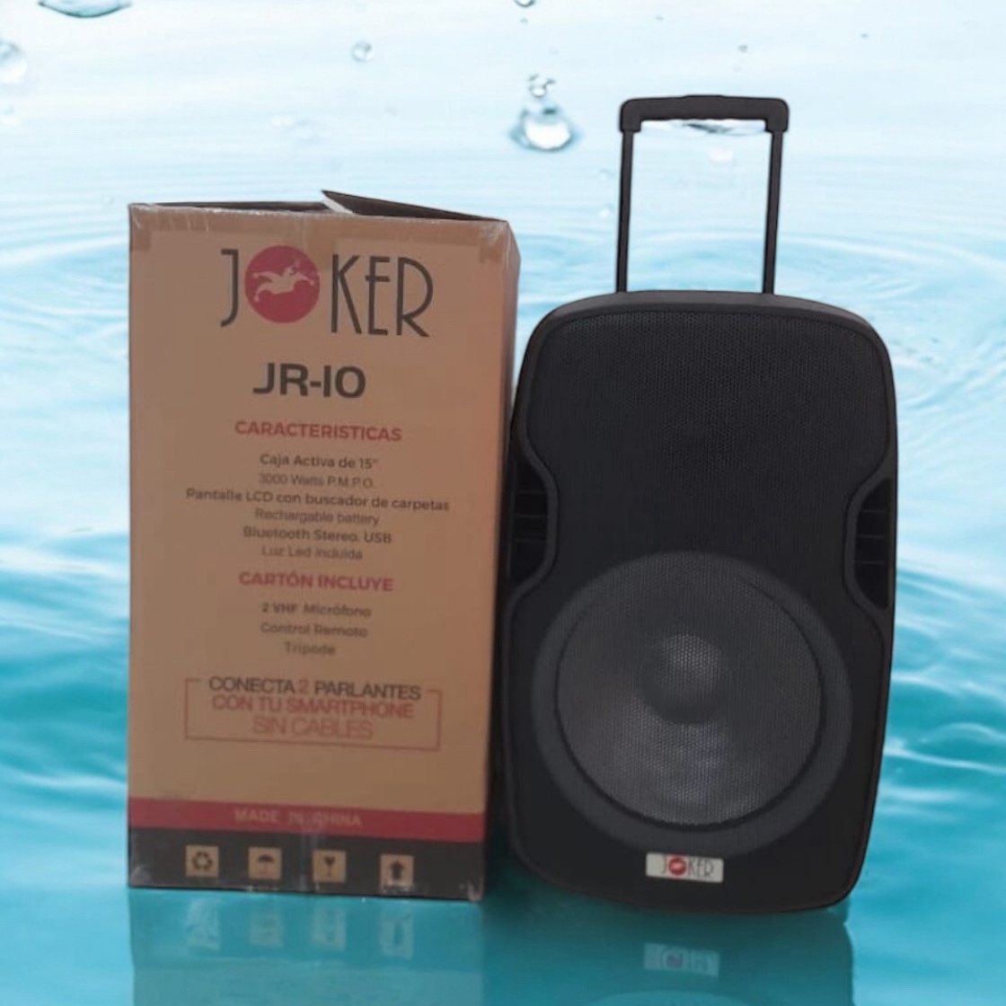 camaras y audio - bocina joker JR10 amplifica de 15  0