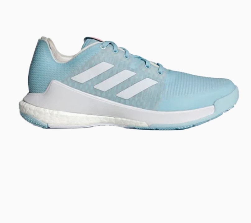 zapatos para mujer - Zapatillas Adidas Crazyflight Women Azul Claro 2024 para pádel nuevas en caja

