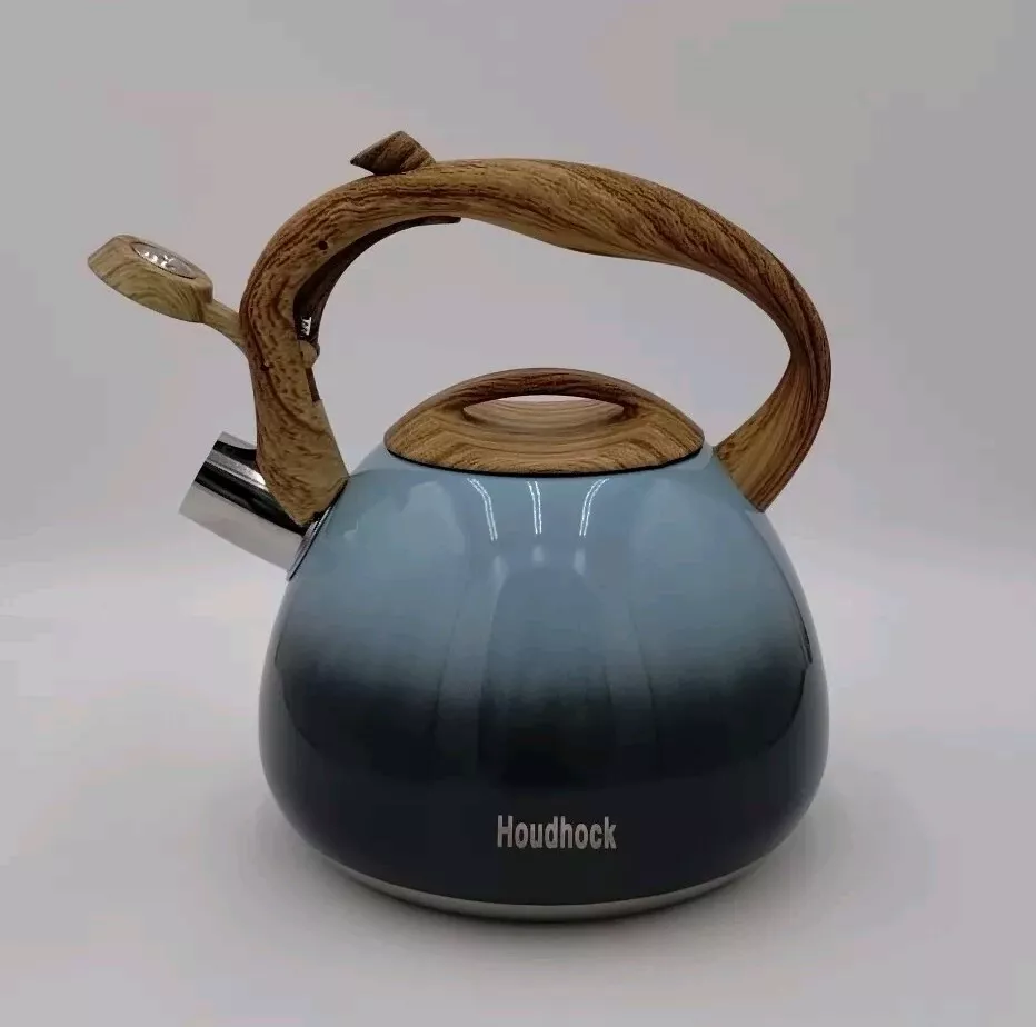 cocina - Teteras de acero inoxidable con silbato para té