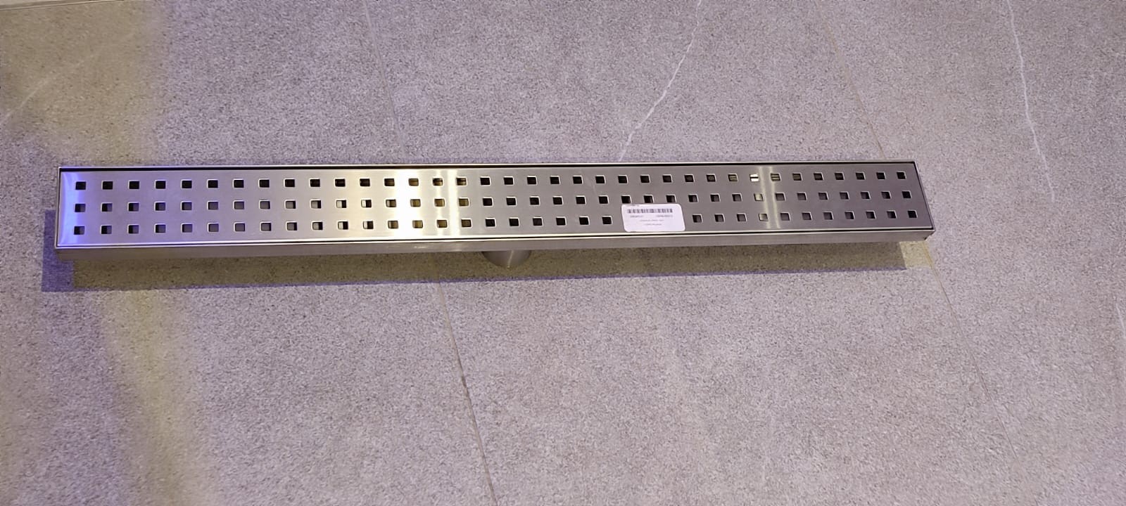 decoración y accesorios - Rejilla inox para desagüe de ducha