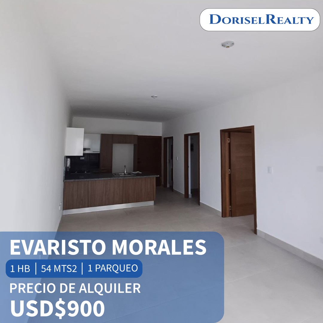 apartamentos - APARTAMENTO UBICADO EN EVARISTO MORALES