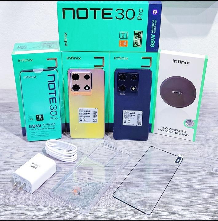 celulares y tabletas - INFINIX NOTE 30 PRO 256GB + 16GB RAM
