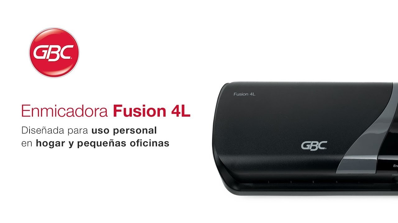 impresoras y scanners - LAMINADORA DE CARNET  Fusion 4L GBC 1