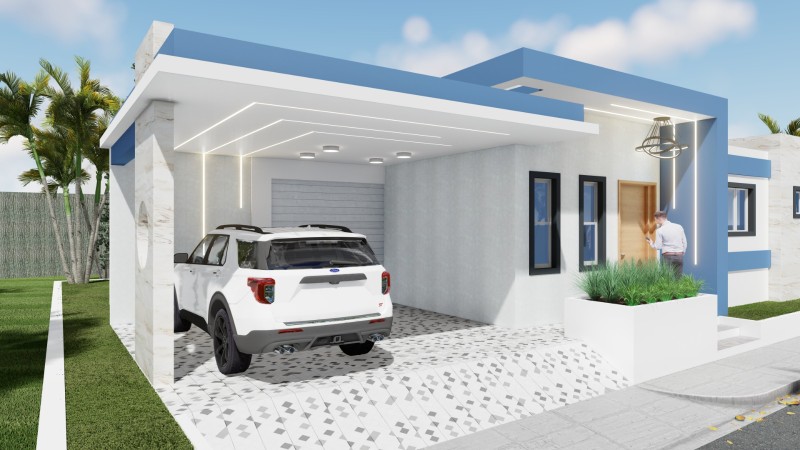 casas - Moderna casa en construcción lista en 60 días con financiamiento disponible  1