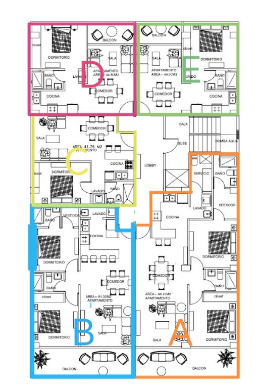 apartamentos - Apartamentos en Buenos Aires del Mirador 4