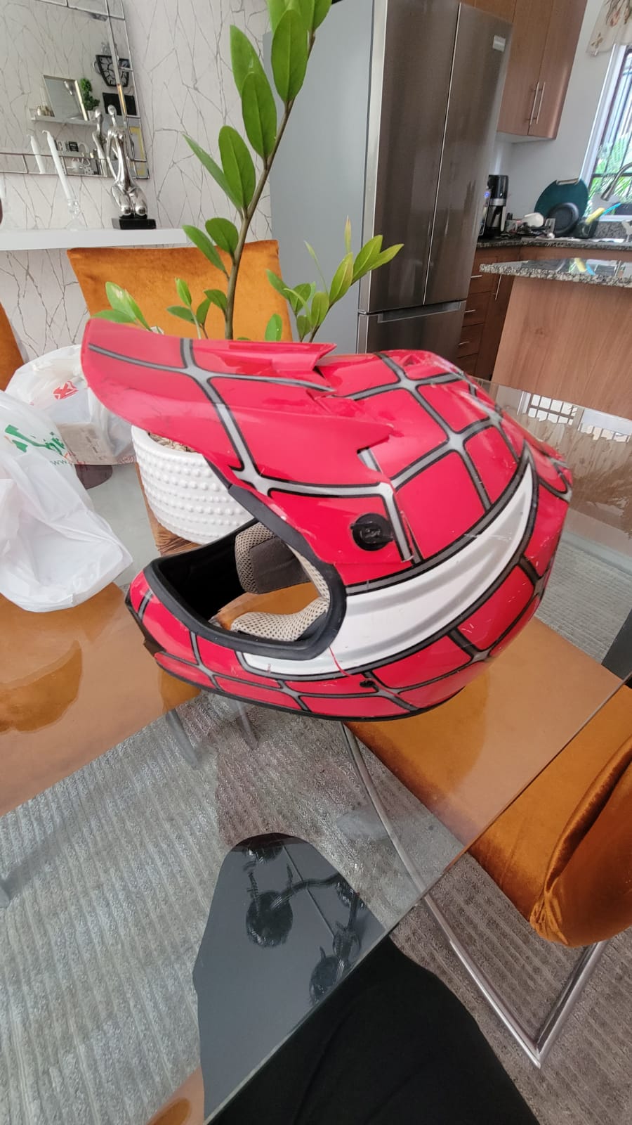 deportes - Casco de Moto y Bici Cros