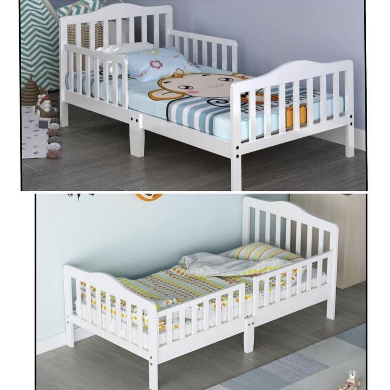 juguetes - Cama importada para niños y niñas de 1-3 años medida 29x54” INCLUYE COLCHON NUEV 8