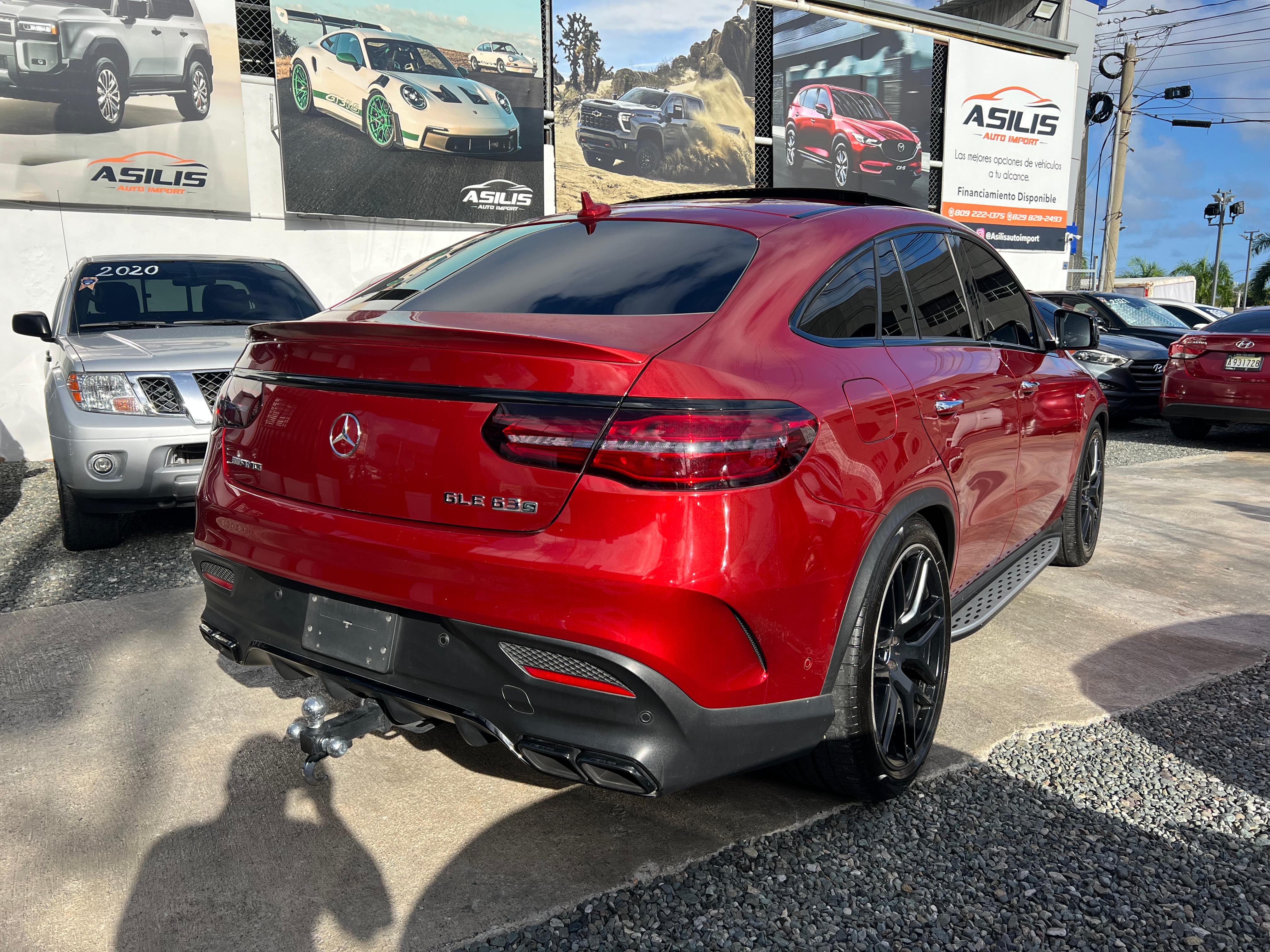 jeepetas y camionetas - Mercedes Benz GLE 63s Amg Coupe 2017  3