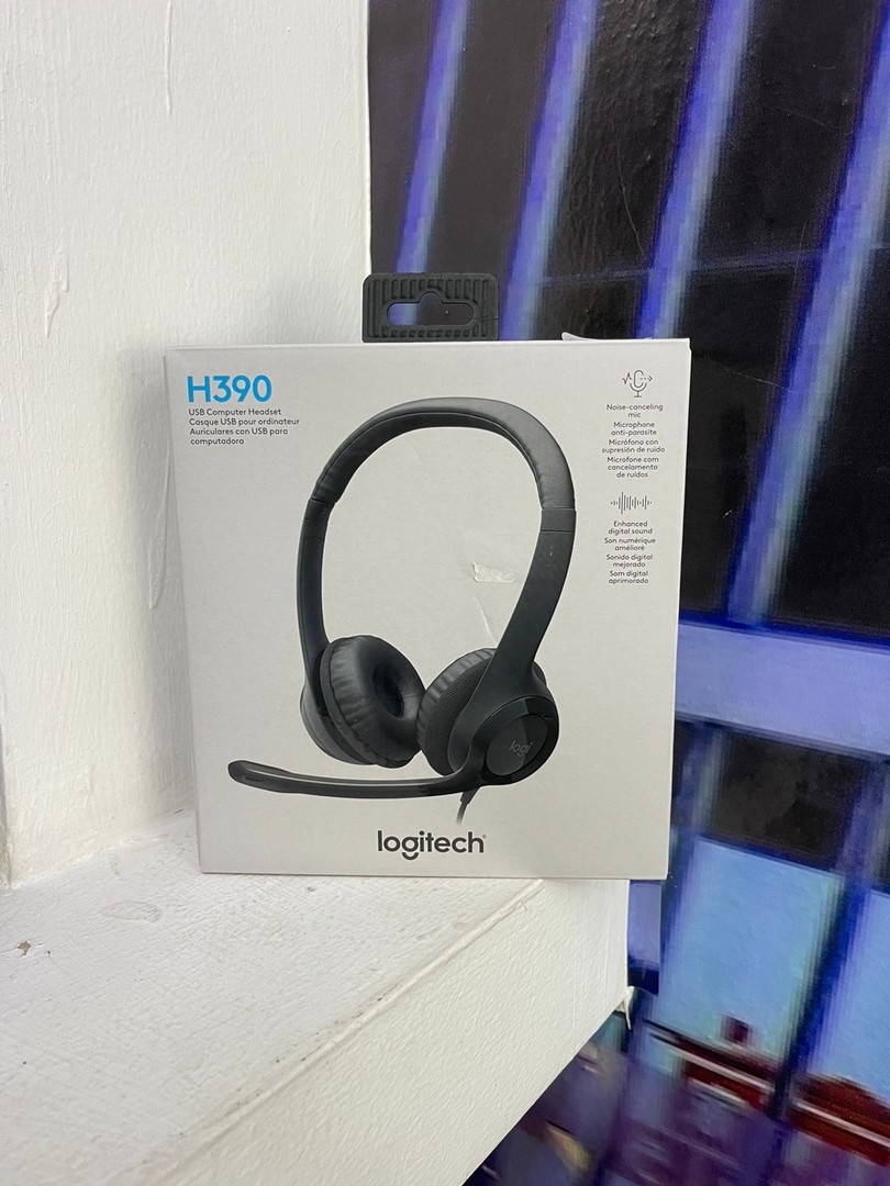 camaras y audio - Audifonos Logitech H390  Con microfonos Cancelación de Ruido 1