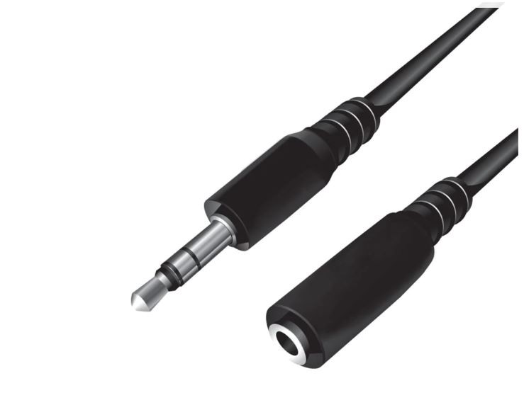 accesorios para electronica - EXTENSOR DE CABLE DE SONIDO 3.5MM 1