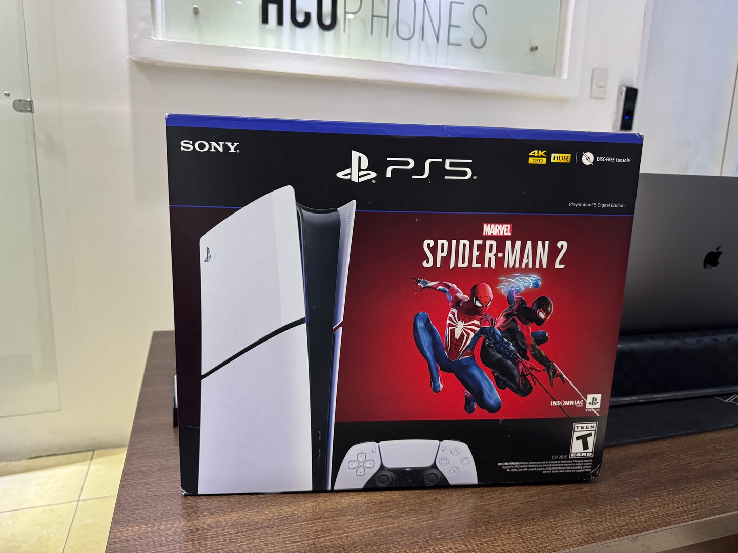 consolas y videojuegos - PS5 Slim DIGITAL Juego incluido Spider Man2, Nuevo Sellado RD$ 30,500 NEG