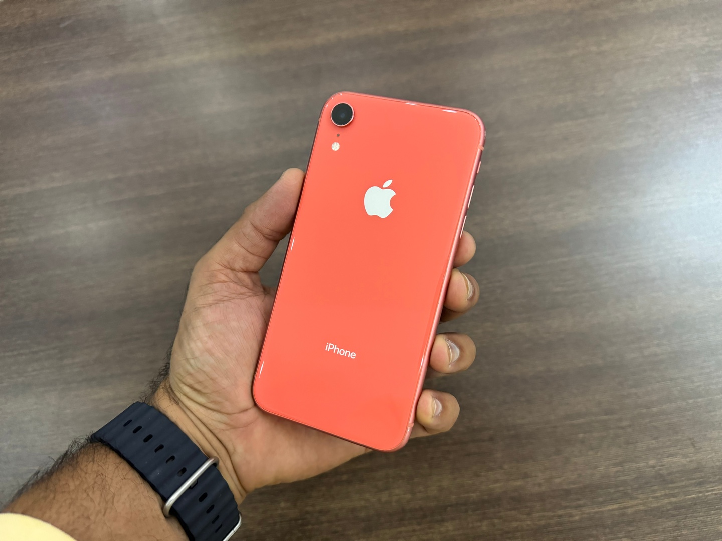 celulares y tabletas - iPhone XR 128GB Coral Usado, Desbloqueado, Garantia,  RD$ 13,500 NEG!! 0