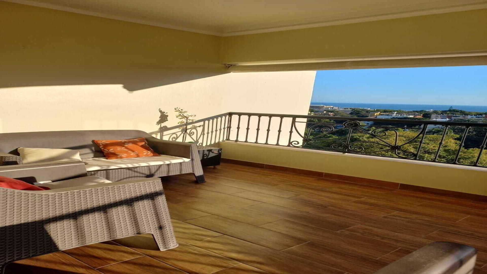 apartamentos - Se Alquila apartamento amueblado vista al mar en la Esperilla