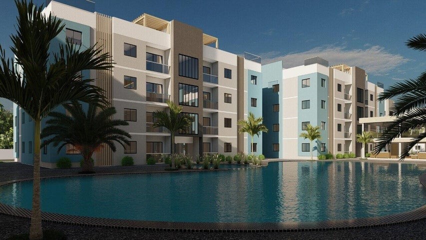 apartamentos - Proyecto en venta Punta Cana #24-1472 dos dormitorios, 2 baños, piscina, balcón. 8