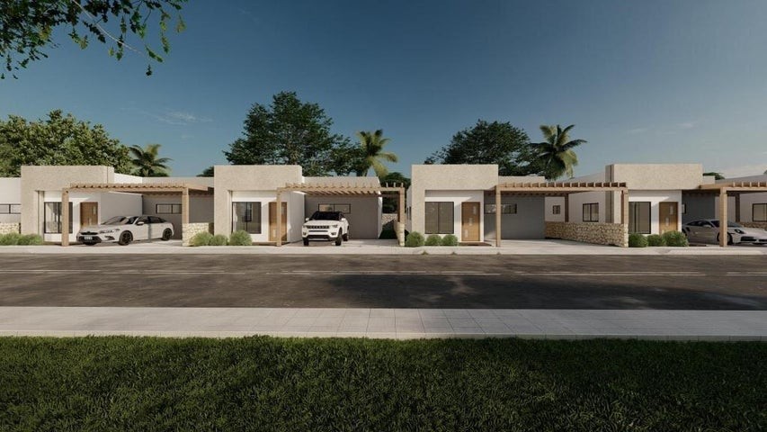 casas - Proyecto en venta Punta Cana #24-548 tres dormitorios, jardín privado, 2.5 baño
 8