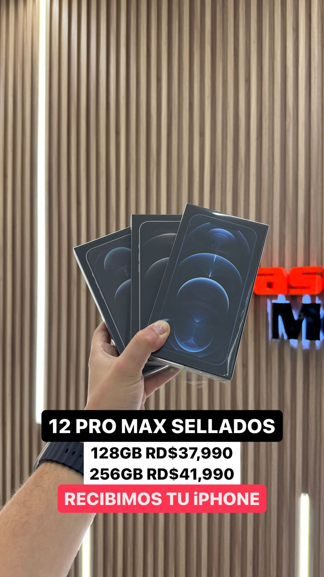 celulares y tabletas - iPHONE 12 PRO MAX 128GB SELLADO  0