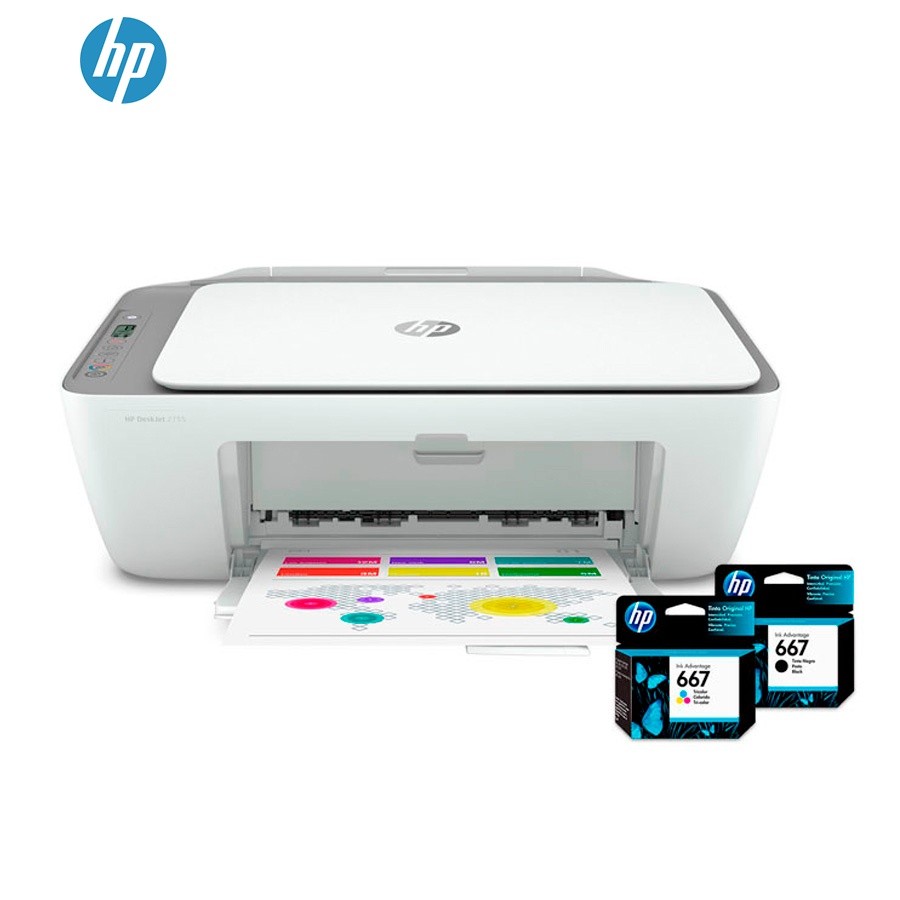 impresoras y scanners - Impresora hp 2775 multifuncional wifi 2