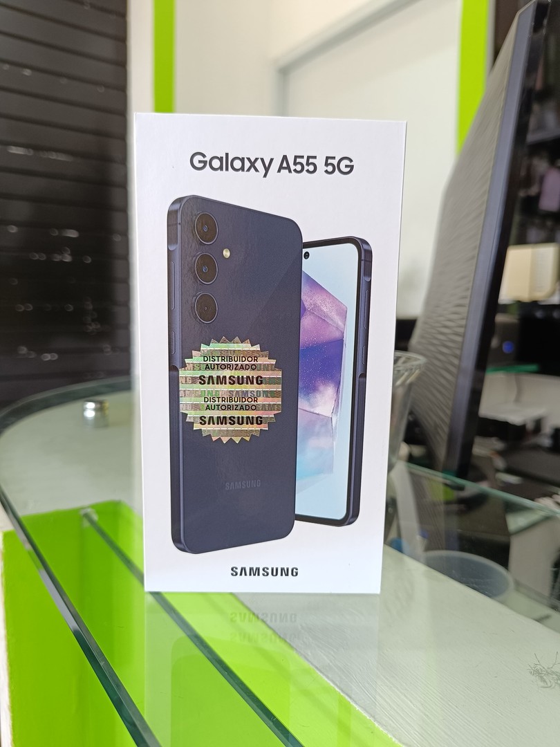 celulares y tabletas - Samsung Galaxy A55 256GB | Azul, Nuevo 0