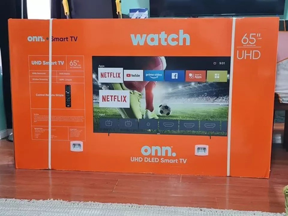 tv - ONN SMART TV DE 65 PULGADAS ROKU 4K NUEVAS 
