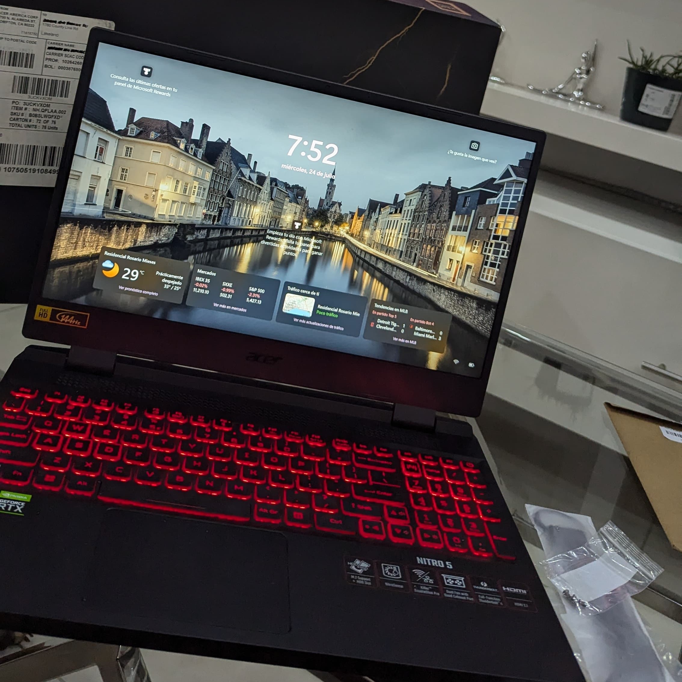 computadoras y laptops - laptop Acer nitro 5 